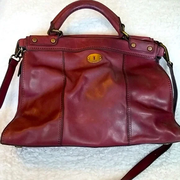 Vintage Fossil Re-Issue Revival Satchel I - Picture 2 of 10